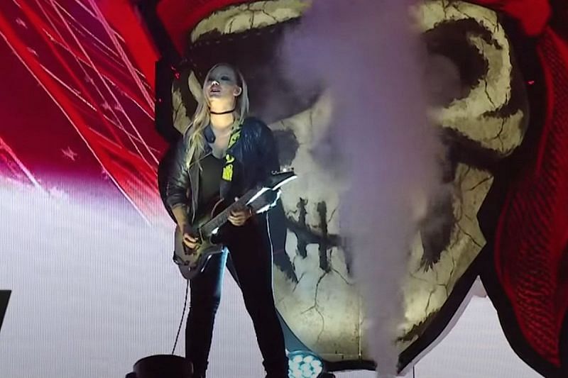 Nita Strauss played the national anthem at NXT TakeOver: Stand & Deliver Night One